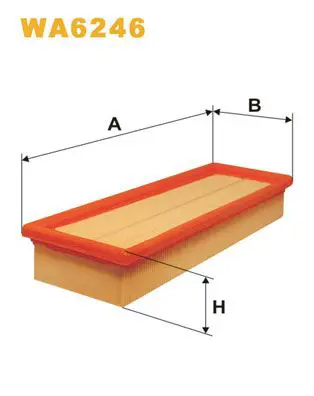Handler.Part Air filter WIX WA6246 1