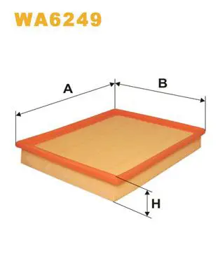 Handler.Part Air filter WIX WA6249 1