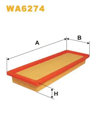 Handler.Part Air filter WIX WA6274 1