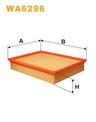 Handler.Part Air filter WIX WA6296 1