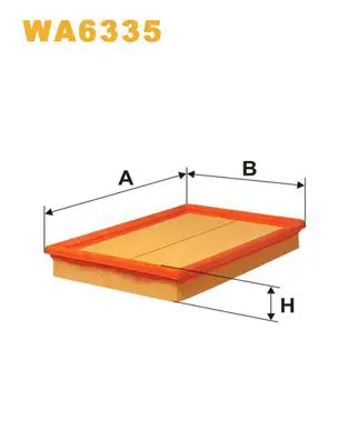 Handler.Part Air filter WIX WA6335 1