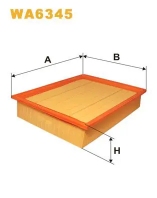 Handler.Part Air filter WIX WA6345 1