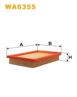 Handler.Part Air filter WIX WA6355 1