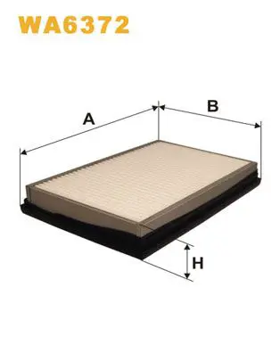Handler.Part Air filter WIX WA6372 1