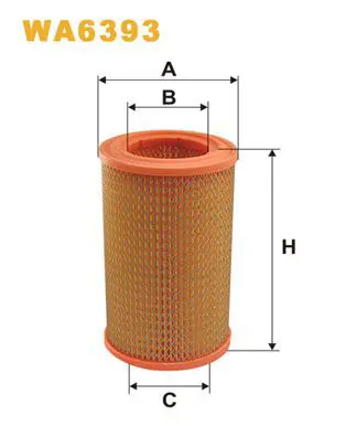 Handler.Part Air filter WIX WA6393 1