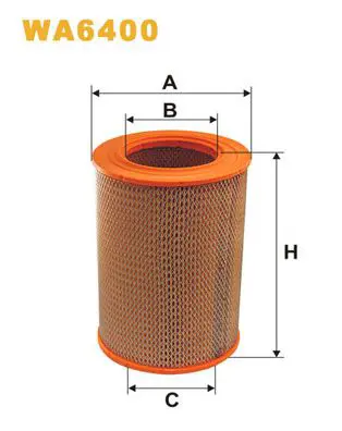 Handler.Part Air filter WIX WA6400 1