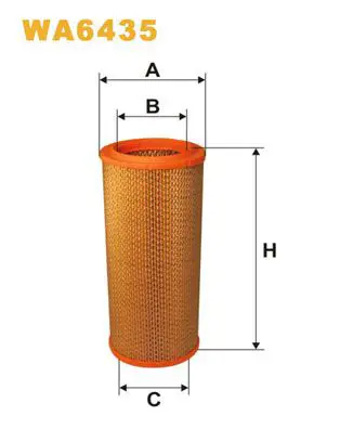 Handler.Part Air filter WIX WA6435 1