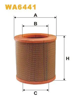 Handler.Part Air filter WIX WA6441 1