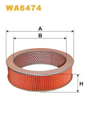 Handler.Part Air filter WIX WA6474 1