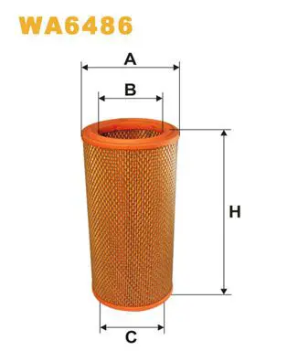 Handler.Part Air filter WIX WA6486 1