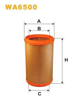 Handler.Part Air filter WIX WA6500 1