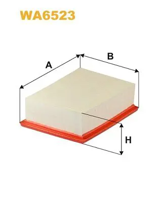 Handler.Part Air filter WIX WA6523 1