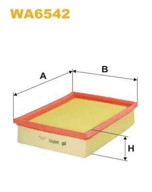 Handler.Part Air filter WIX WA6542 1