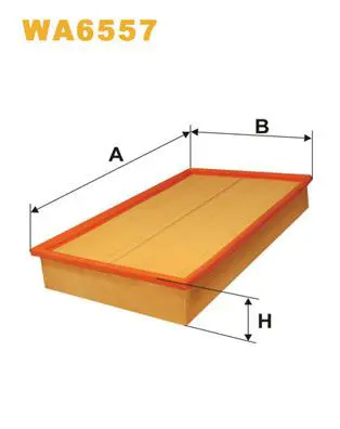 Handler.Part Air filter WIX WA6557 1