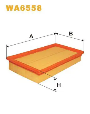 Handler.Part Air filter WIX WA6558 1