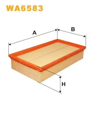 Handler.Part Air filter WIX WA6583 1