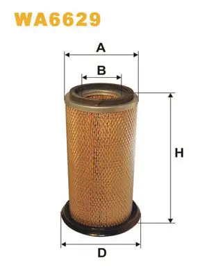 Handler.Part Air filter WIX WA6629 1