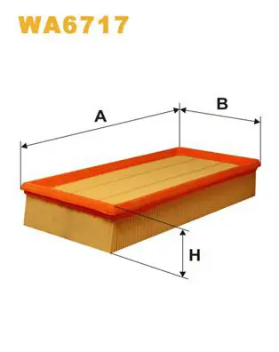 Handler.Part Air filter WIX WA6717 1