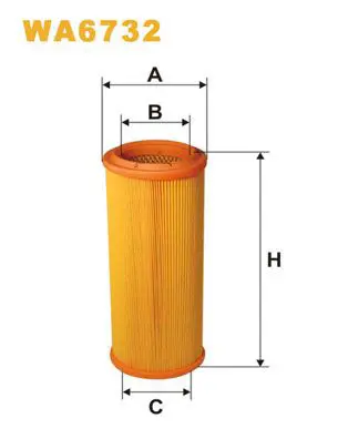 Handler.Part Air filter WIX WA6732 1