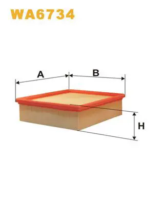 Handler.Part Air filter WIX WA6734 1