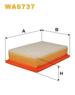 Handler.Part Air filter WIX WA6737 1