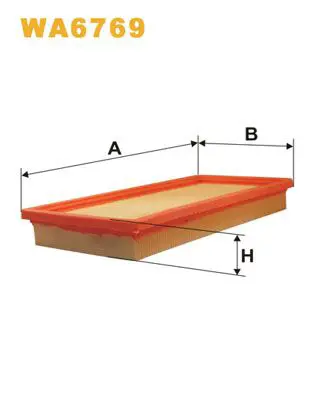 Handler.Part Air filter WIX WA6769 1