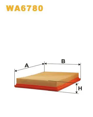 Handler.Part Air filter WIX WA6780 1