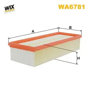 Handler.Part Air filter WIX WA6781 1