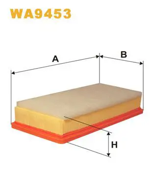 Handler.Part Air filter WIX WA9453 1