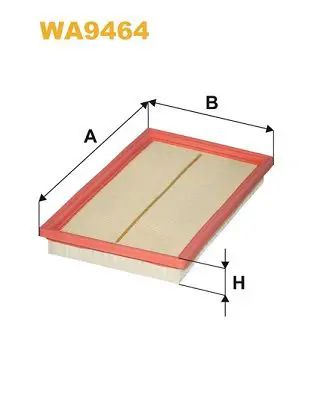 Handler.Part Air filter WIX WA9464 1