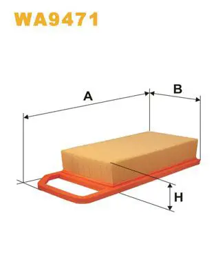 Handler.Part Air filter WIX WA9471 1