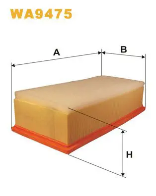 Handler.Part Air filter WIX WA9475 1