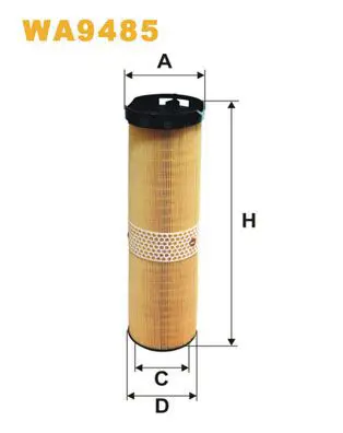 Handler.Part Air filter WIX WA9485 1