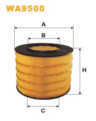 Handler.Part Air filter WIX WA9500 1