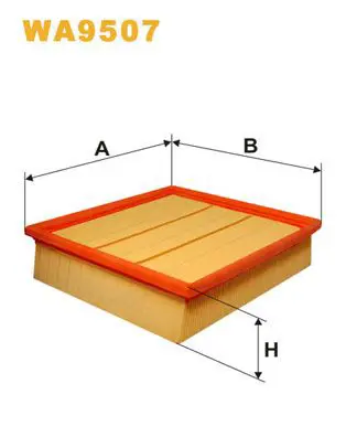 Handler.Part Air filter WIX WA9507 1