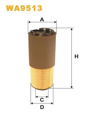 Handler.Part Air filter WIX WA9513 1