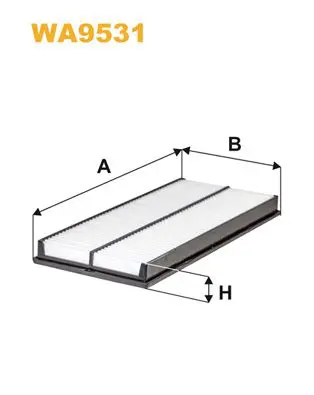 Handler.Part Air filter WIX WA9531 1