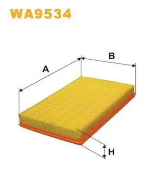 Handler.Part Air filter WIX WA9534 1