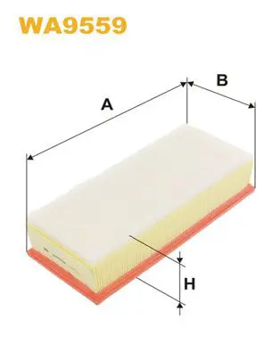 Handler.Part Air filter WIX WA9559 1