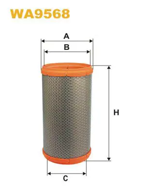 Handler.Part Air filter WIX WA9568 1