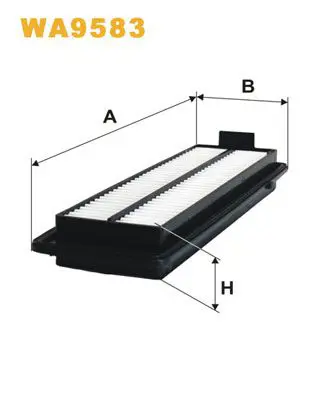 Handler.Part Air filter WIX WA9583 1