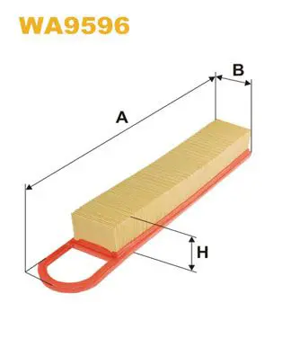 Handler.Part Air filter WIX WA9596 1