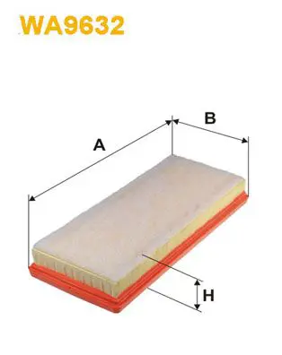 Handler.Part Air filter WIX WA9632 1