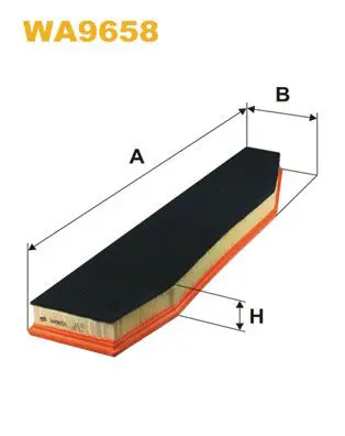 Handler.Part Air filter WIX WA9658 1