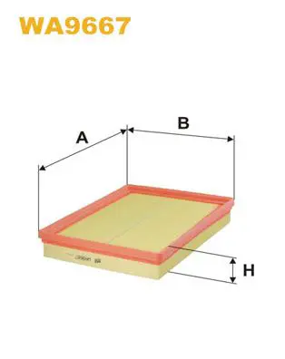 Handler.Part Air filter WIX WA9667 1