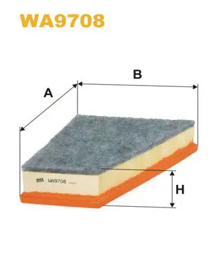 Handler.Part Air filter WIX WA9708 1