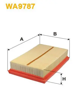 Handler.Part Air filter WIX WA9787 1