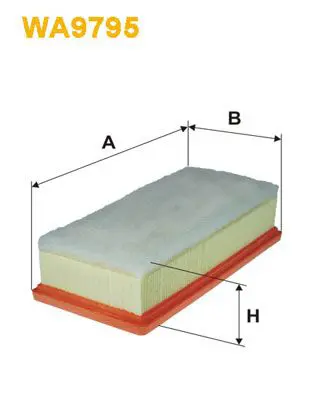 Handler.Part Air filter WIX WA9795 1