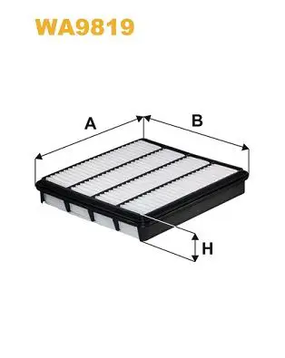 Handler.Part Air filter WIX WA9819 1