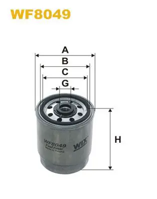 Handler.Part Fuel filter WIX WF8049 1